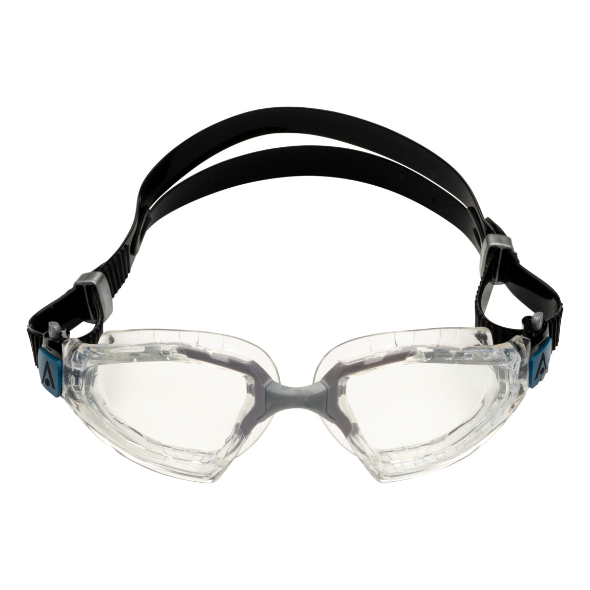 Aqua Sphere Kayenne Pro A Swimming Goggles with Clear Lens - Anti-Fog, UV Protection for Competitive Swimming, Triathlon & Training