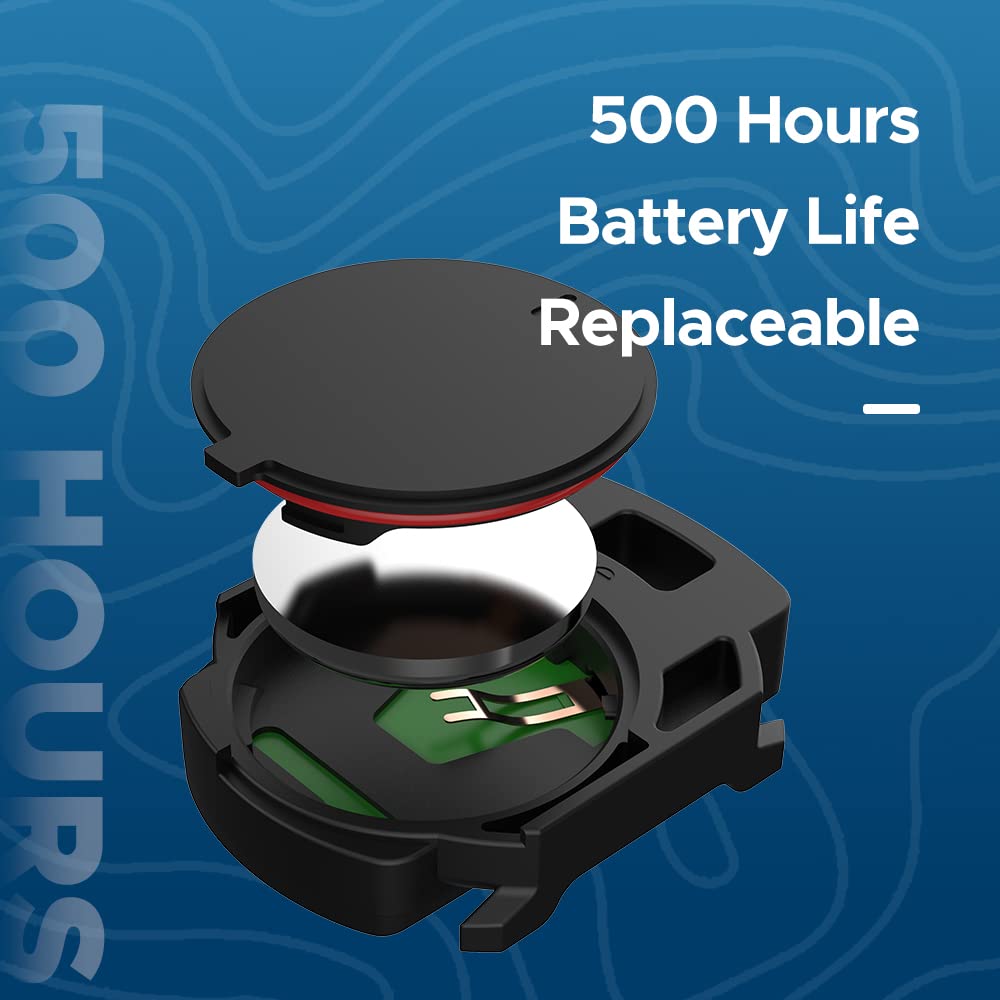CS600 Wireless Bike Cadence Sensor - ANT+/Bluetooth RPM Speed Sensor for Cycling | Compatible with Garmin, Wahoo, Polar Bike Computers & Smartwatches | iOS/Android Fitness Apps | Indoor/Outdoor Training & Performance Tracking