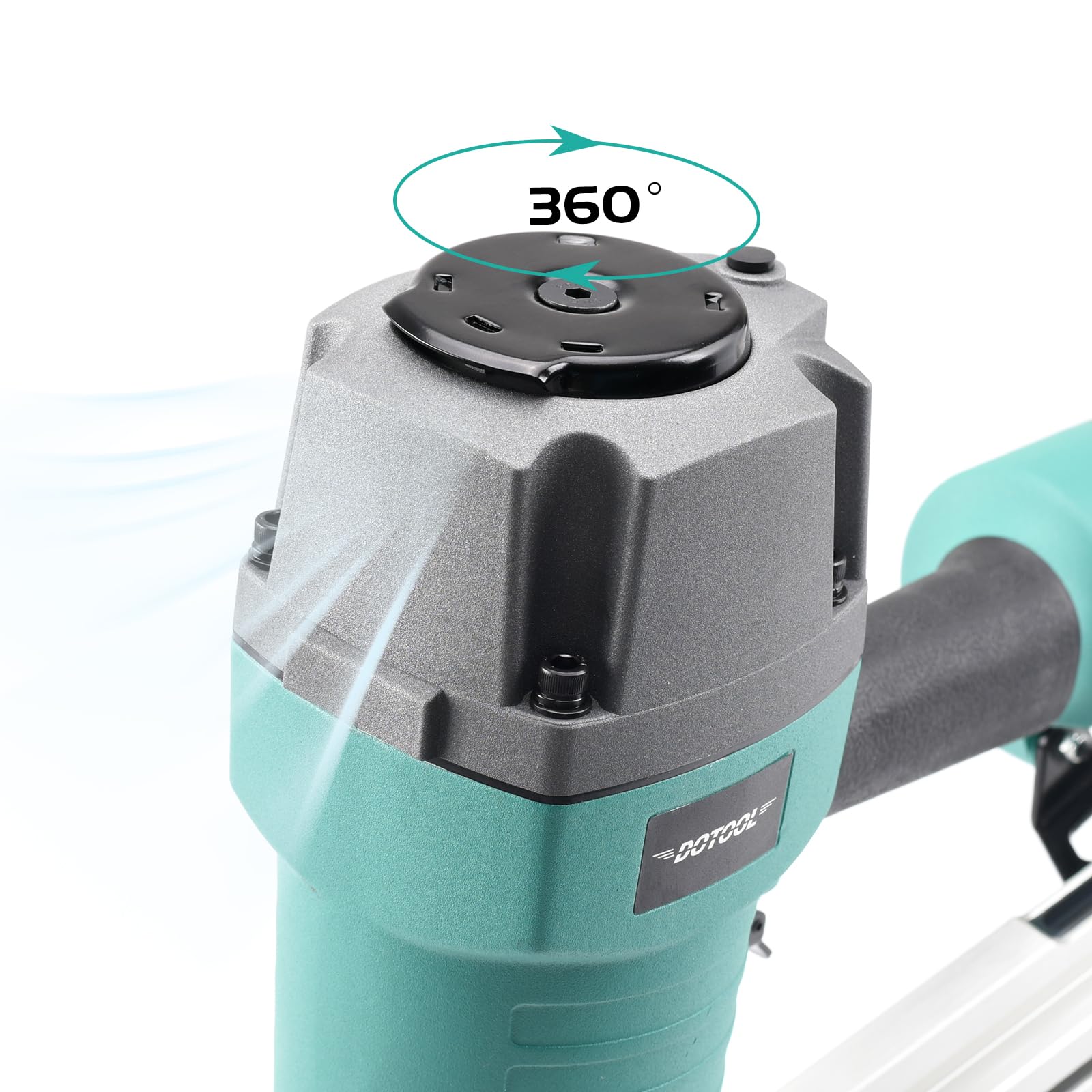 21 Degree Framing Nail Gun - Pneumatic Air Nailer with Tool-Less Depth Adjustment (2-Inch to 3-1/2-Inch) for Wall Sheathing, Siding Mount | Perfect for Roofing, Deck Building & Wood Framing Projects