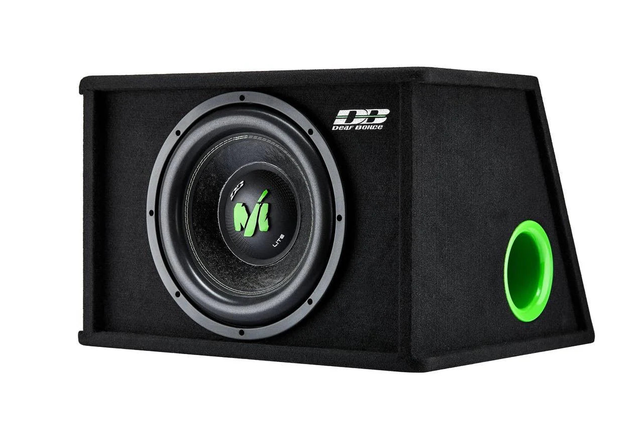 ML12A 250W RMS Powered Machete Subwoofer - High-Performance Loaded Enclosure with Built-in Amplifier for Car Audio & Home Theater Bass Boost