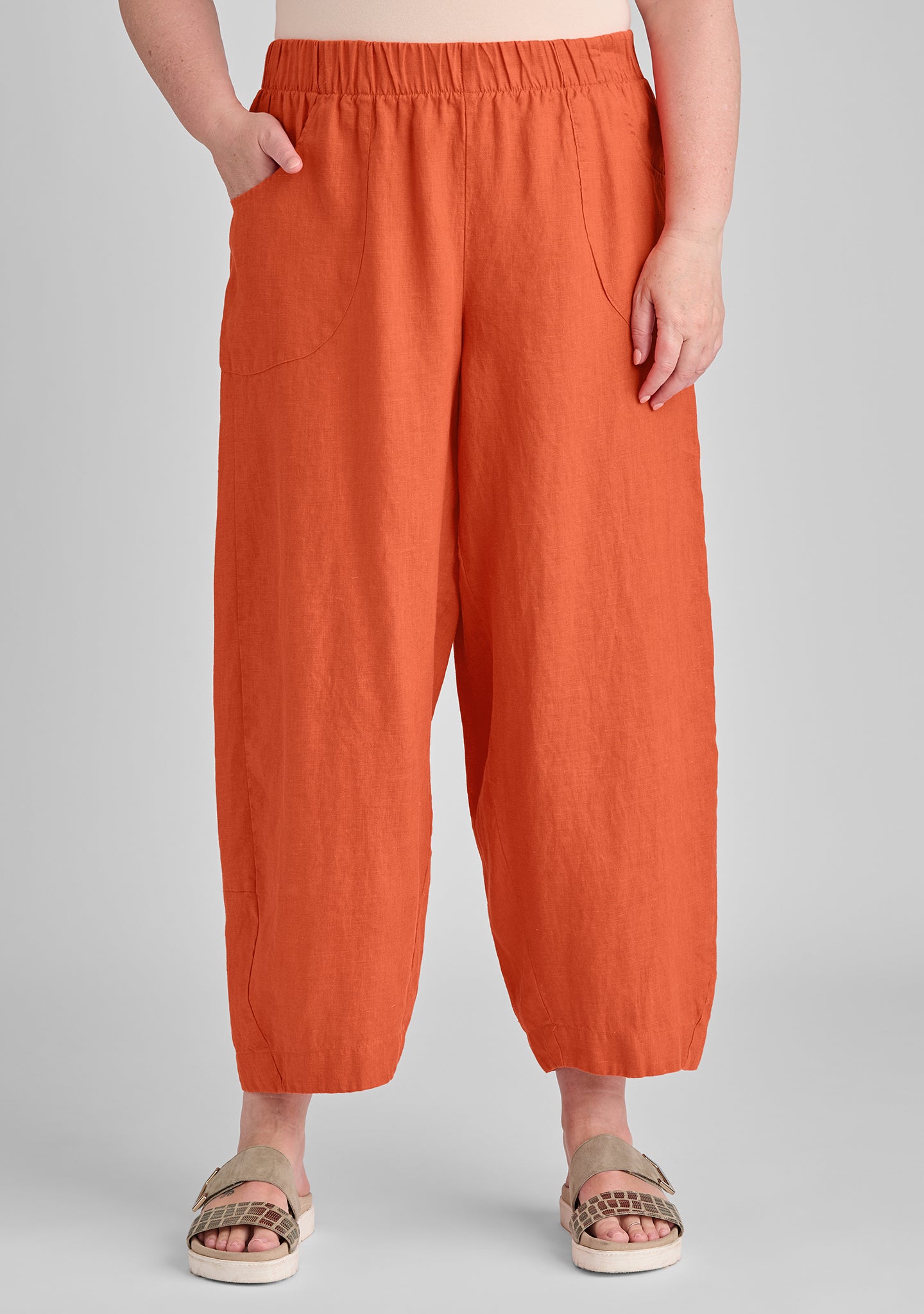Seamly Linen Pants for Women - Comfortable & Breathable Summer Trousers - Perfect for Casual Wear, Beach Outings & Vacation Travel