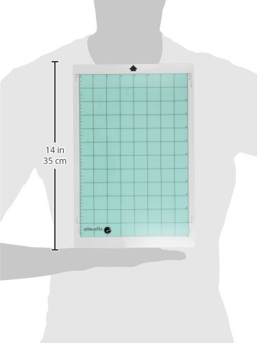 Silhouette Portrait Cutting Mat - Medium Size, Blue - Self-Adhesive Craft Mat for Vinyl, Paper, Cardstock - Perfect for DIY Scrapbooking, Card Making & Home Decor Projects