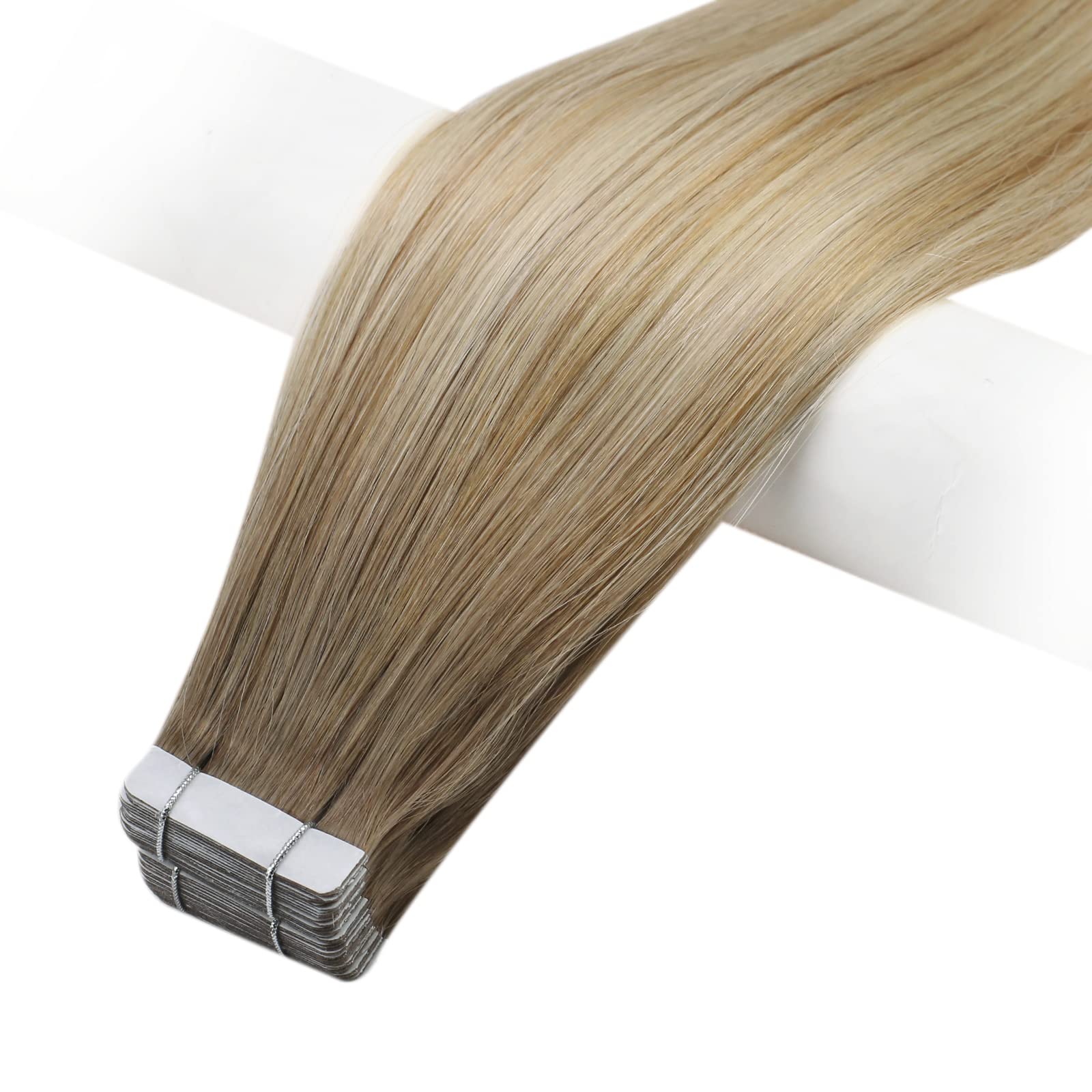 Premium Tape in Hair Extensions 100% Human Hair - Seamless Blending for Length & Volume | Perfect for Weddings, Parties & Everyday Styling