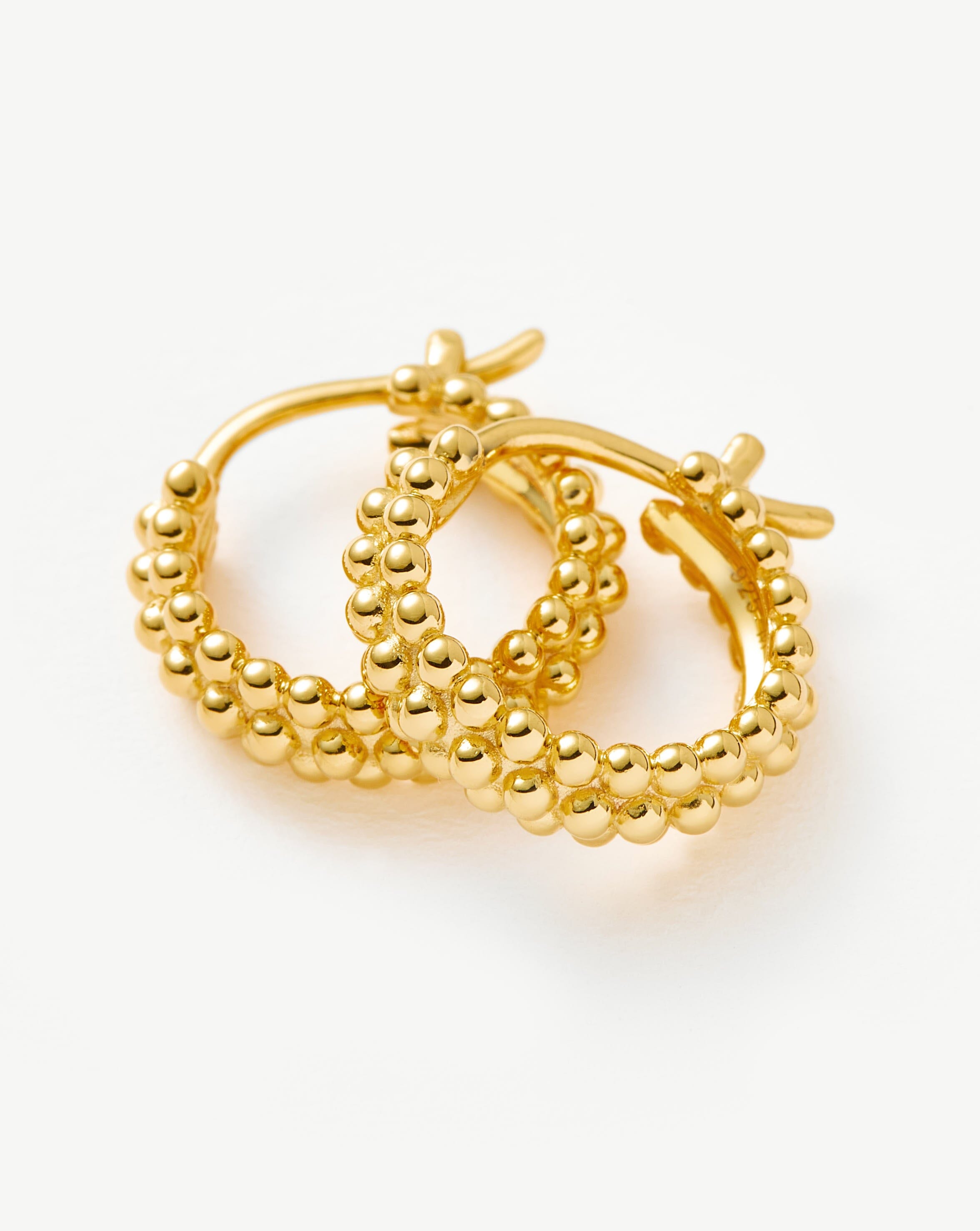 Mini Baya Hoop Earrings for Women - Small Gold Hoop Earrings for Everyday Wear, Dainty Minimalist Jewelry Gift for Her | Perfect for Office, Date Night & Casual Outfits