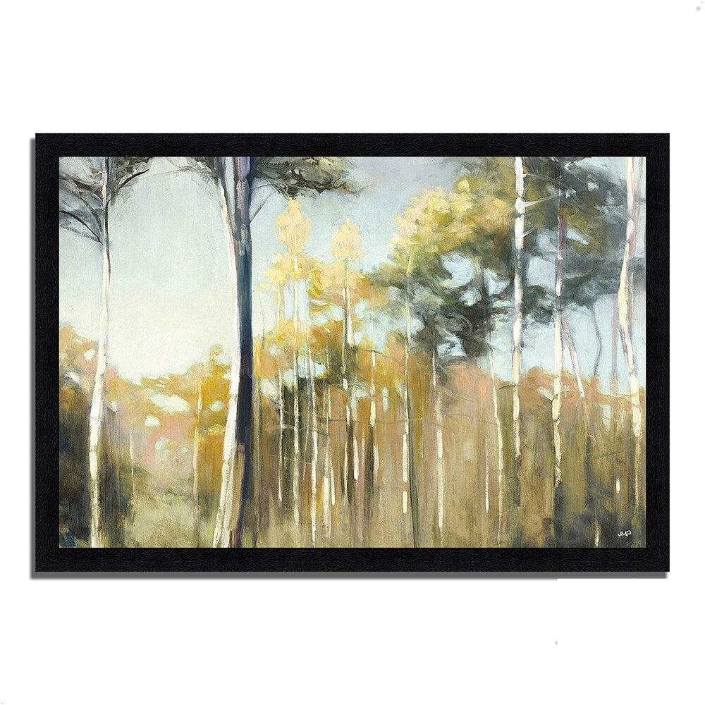 Aspen Reverie by Julia Purinton - Framed Landscape Art Print, Nature-Inspired Wall Decor for Living Room, Bedroom & Office