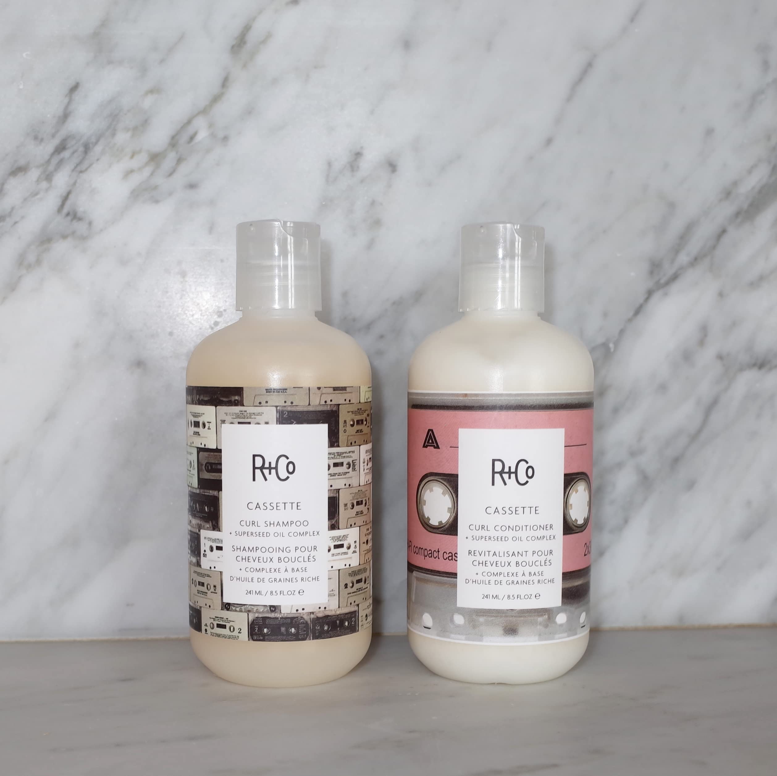 R+Co Cassette Curl Shampoo with Superseed Oil Complex - Hydrating & Defining for Curly Hair - Perfect for Daily Wash & Salon-Quality Results at Home