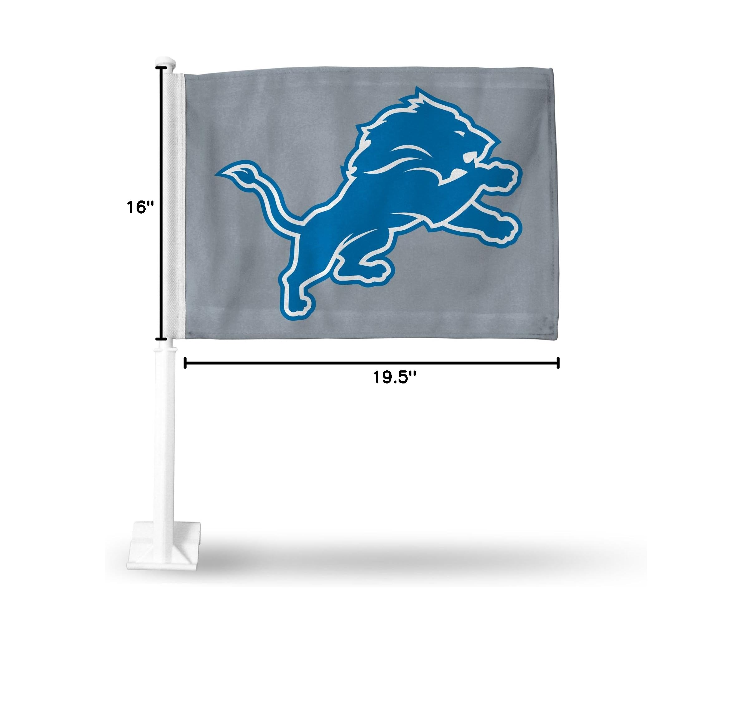 NFL Car Flag Double Sided - Officially Licensed Team Logo - Durable Polyester Car Accessory for Game Day, Tailgating & Road Trips