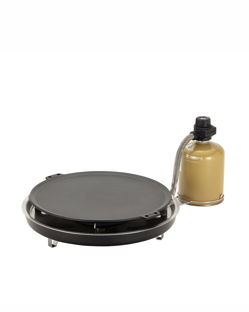 Premium Teppanyaki Burner for Home & Restaurant Use - High-Powered Stainless Steel Griddle Grill with Adjustable Heat - Perfect for Hibachi, BBQ, and Asian Cuisine Cooking