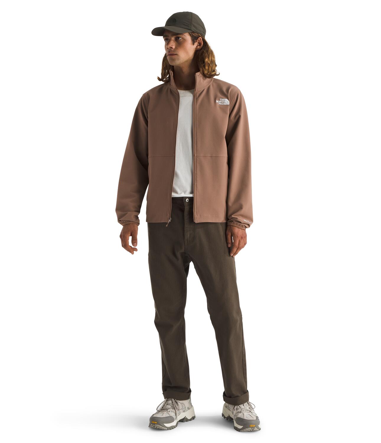 The North Face Willow Stretch Jacket for Men - Lightweight Water-Resistant Hiking Jacket with Breathable Fabric - Perfect for Outdoor Adventures, Camping & Travel