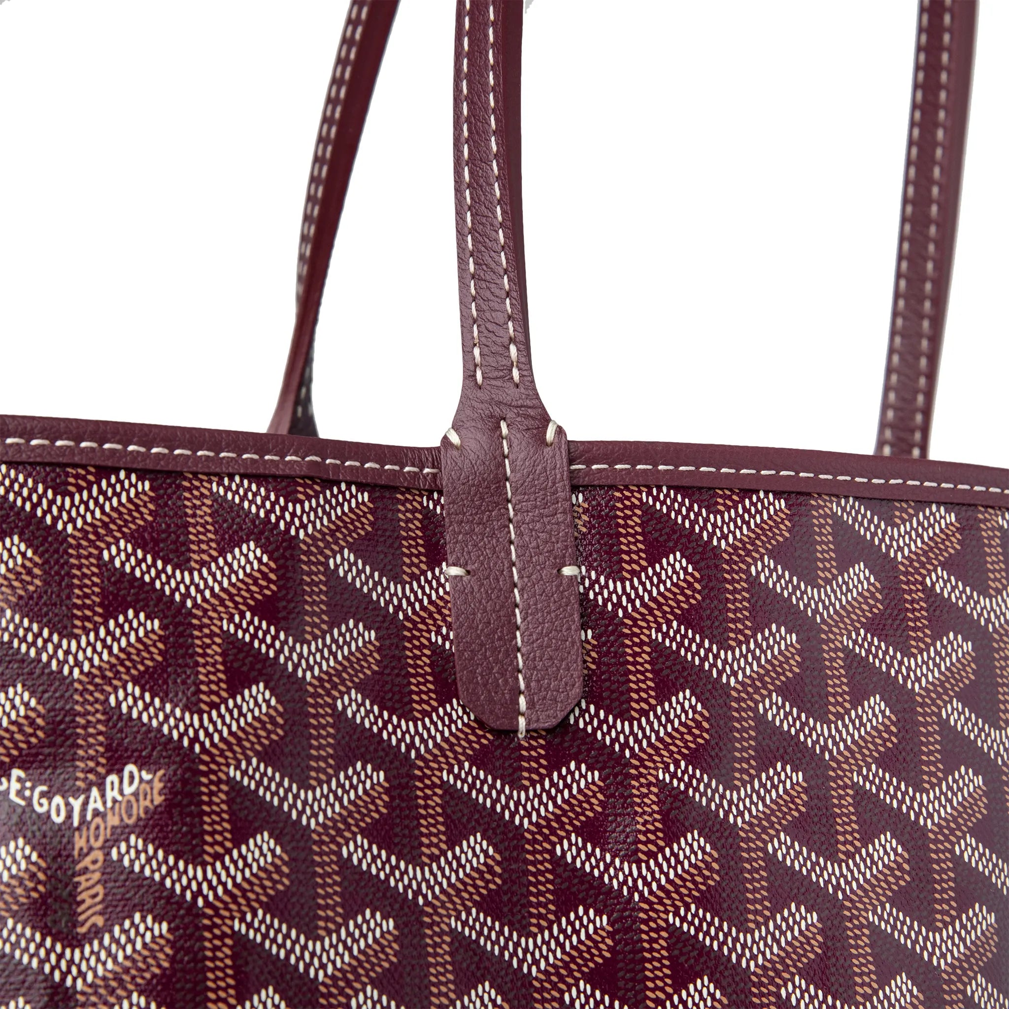 Goyard Saint Louis PM Tote Bag Burgundy Red - Luxury Designer Handbag for Women - Perfect for Work, Travel & Everyday Use