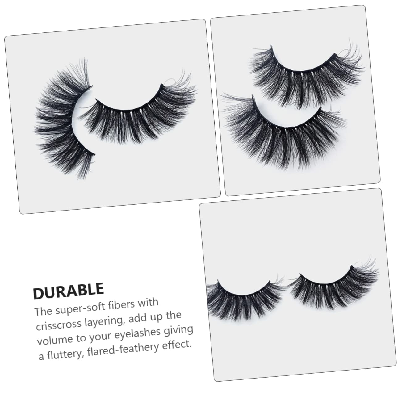 Beavorty 3D Faux Mink Lashes - Natural Looking False Eyelashes Set (15 Pairs) | Soft, Dense & Lightweight for Everyday Wear | Perfect for Parties, Weddings & Special Occasions