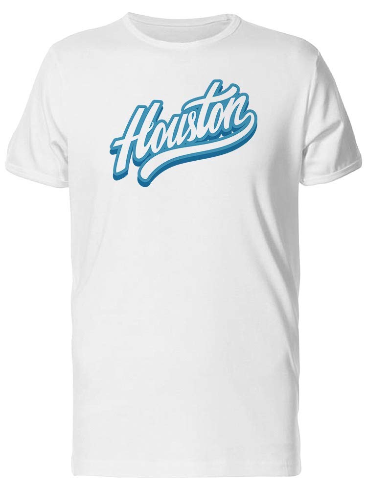 Smartprints Houston City Travel Quote T-Shirt for Men - Comfortable Cotton Tee for Urban Exploration & Casual Outings