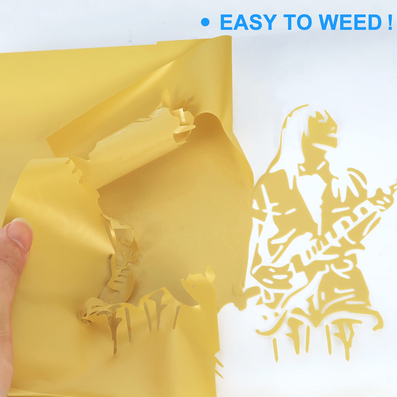 Premium GYT Gold Heat Transfer Vinyl (HTV) - 12