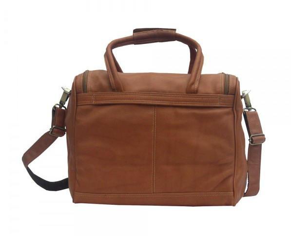 Premium Genuine Leather Small Laptop Bag for Women & Men - Stylish & Durable Carry All for Work, Travel & Everyday Use