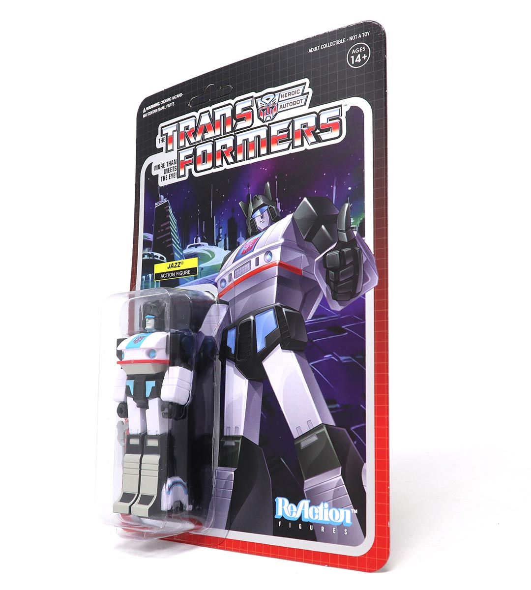 Jazz Transformers Wave 1 ReAction Figures - Collectible Action Figures for Transformers Fans, Perfect for Display & Play