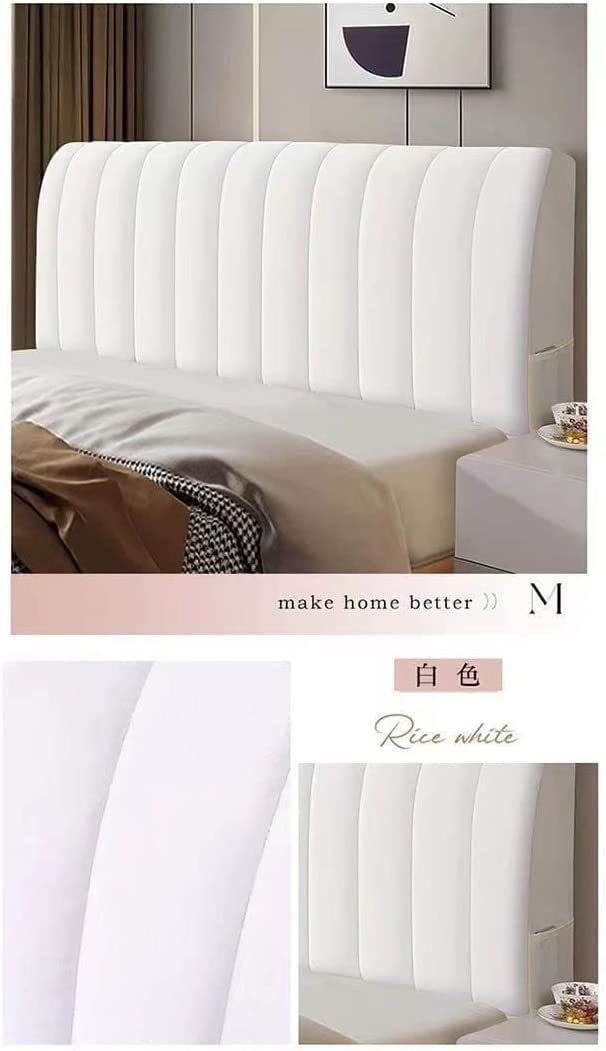 Velvet Thickened Headboard Slipcover - Dustproof Protector for Full, Queen & Cal King Beds (71in/180cm) - Soft & Luxurious Bedroom Upgrade for Home & Hotel Use