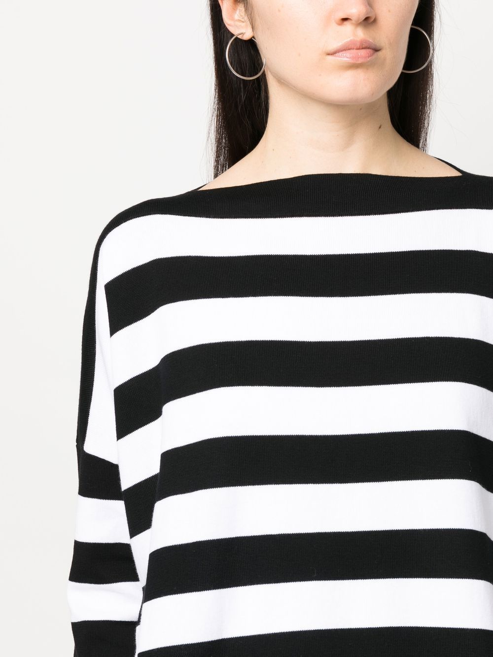 Daniela Gregis Women's Black Sweater - Soft & Stylish Knit Pullover for Casual Wear & Winter Fashion