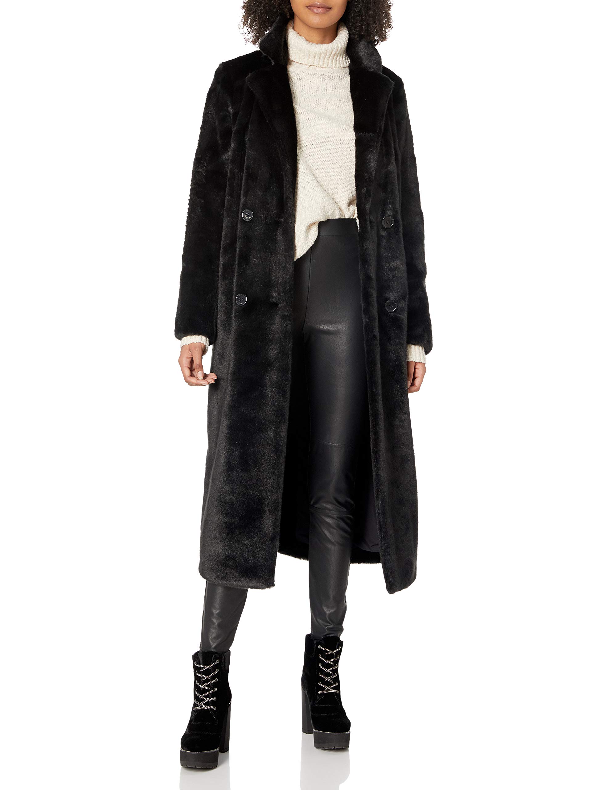 House of Harlow 1960 Women's Perry Coat - Vintage Style Wool Blend Trench Coat for Fall & Winter | Perfect for Office, Date Night & Casual Outfits
