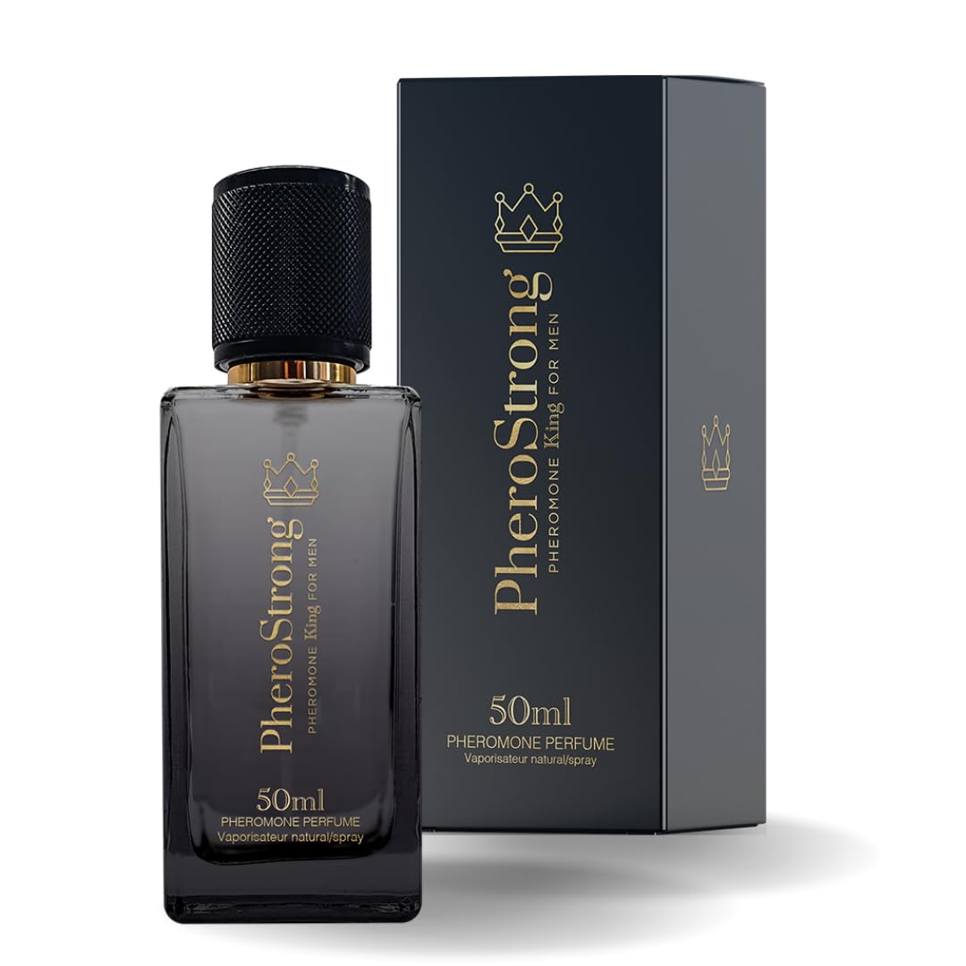 Pheromone King for Men – 50ml Cologne to Boost Attraction & Confidence | Date Night, Club & Special Occasions