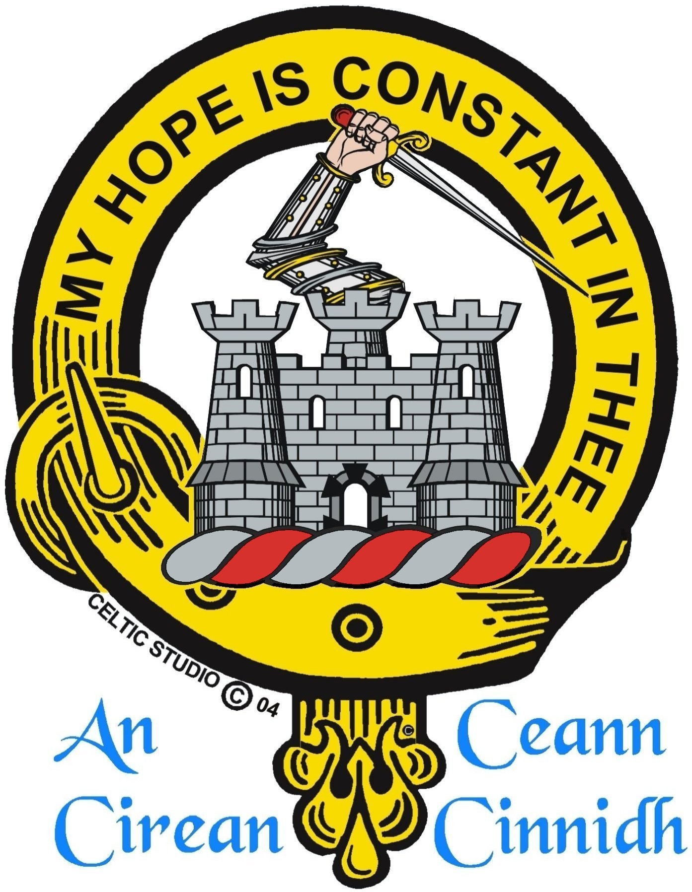 MacDonald Clanranald Scottish Clan Crest Badge Sporran - Authentic Scottish Highland Dress Accessory for Men | Perfect for Weddings, Ceilidhs & Traditional Events