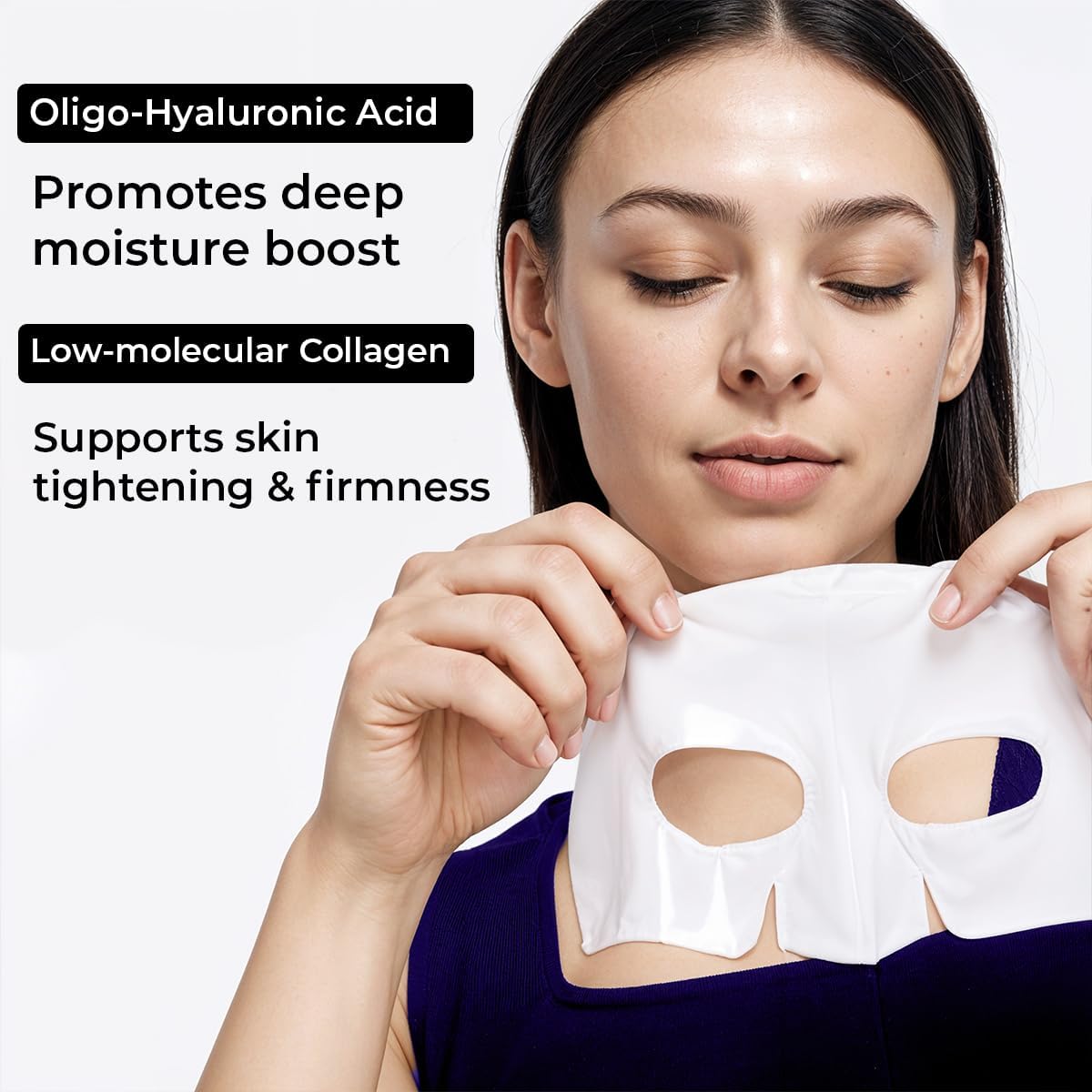 WILD'GLOW Collagen Overnight Mask - Korean Glass Skin Hydrogel for Hydration & Anti-Aging | Perfect for Night Skincare Routine
