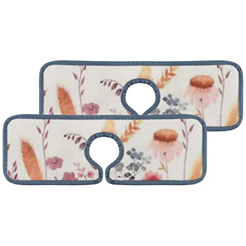 Watercolor Floral Wildflowers Vintage Style