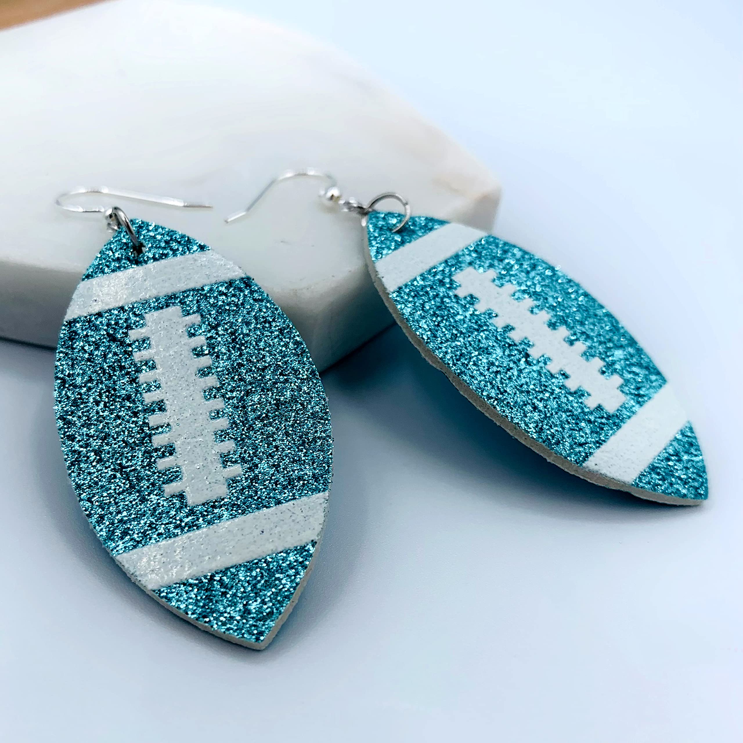 Football Earrings for Women - Stylish Soccer Jewelry Gifts - Football Mom Accessories - Perfect for Game Day, Sports Parties & Fan Gifts