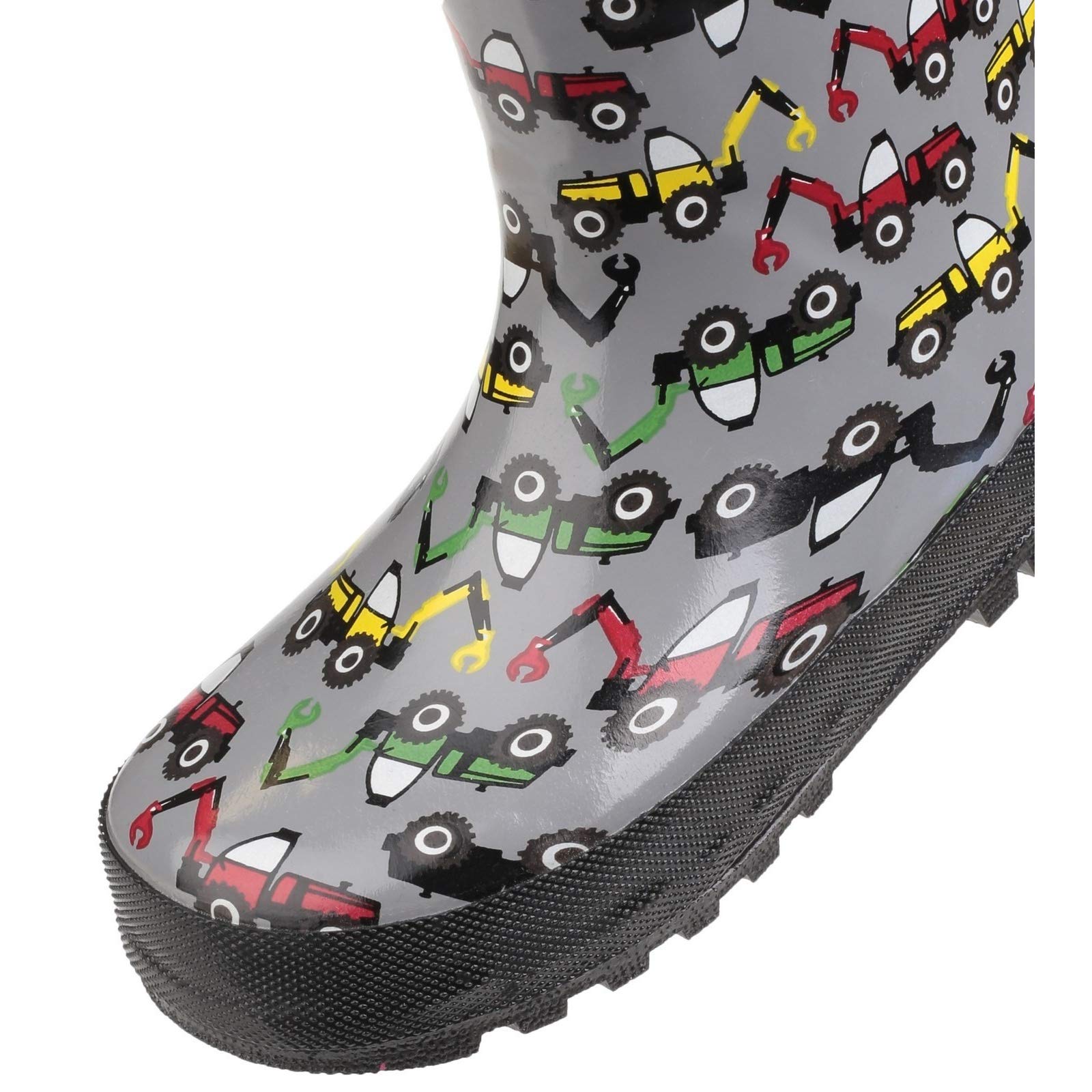 **Kids' Waterproof Puddle Boots for Boys - US Youth Size 1 - Durable Crocodile Design - Perfect for Rainy Days, Outdoor Play & Splashing in Puddles**