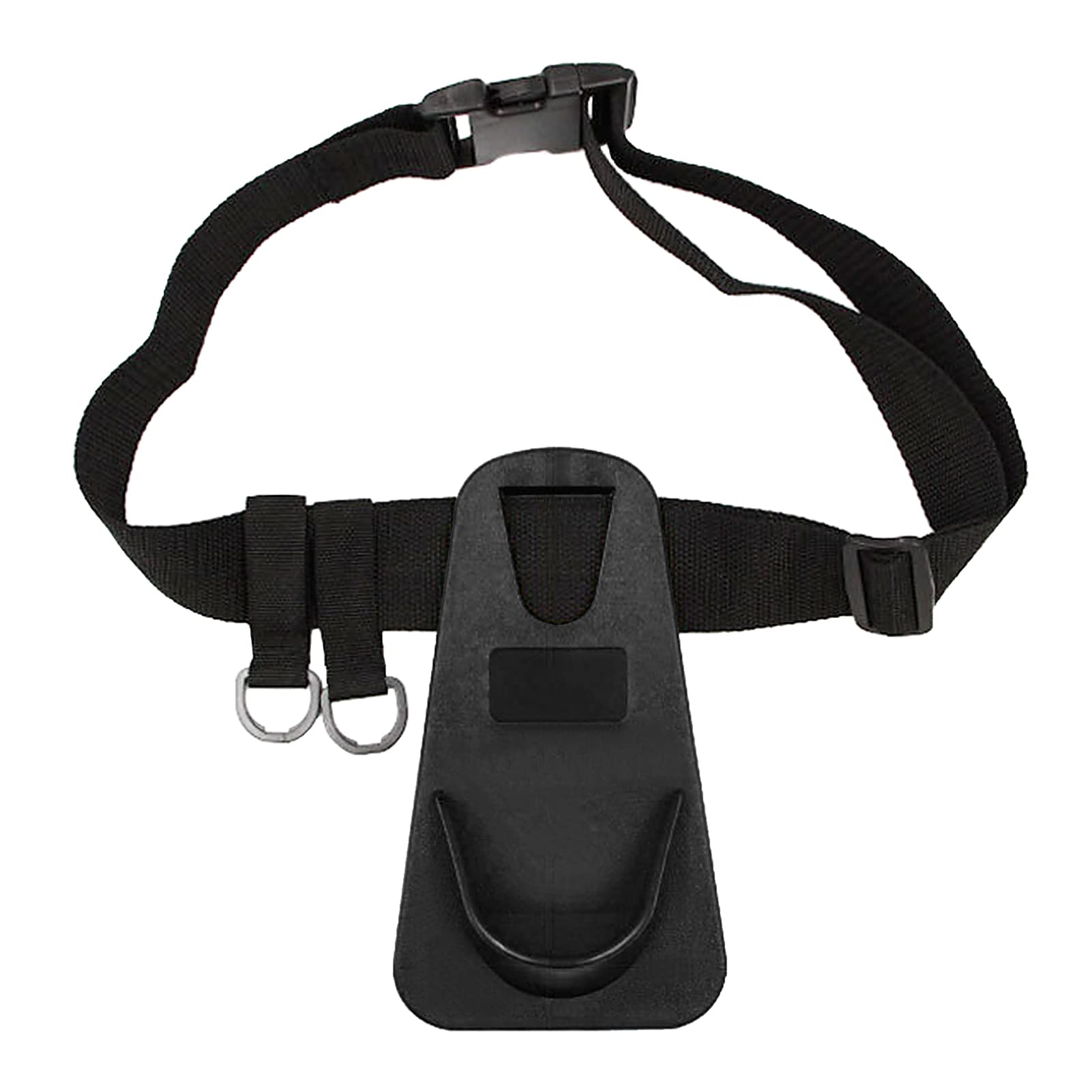 Adjustable Fishing Waist Belt with Rod Holder - Padded Tackle Storage for Comfortable Hands-Free Fishing - Perfect for Shore, Boat & Kayak Anglers