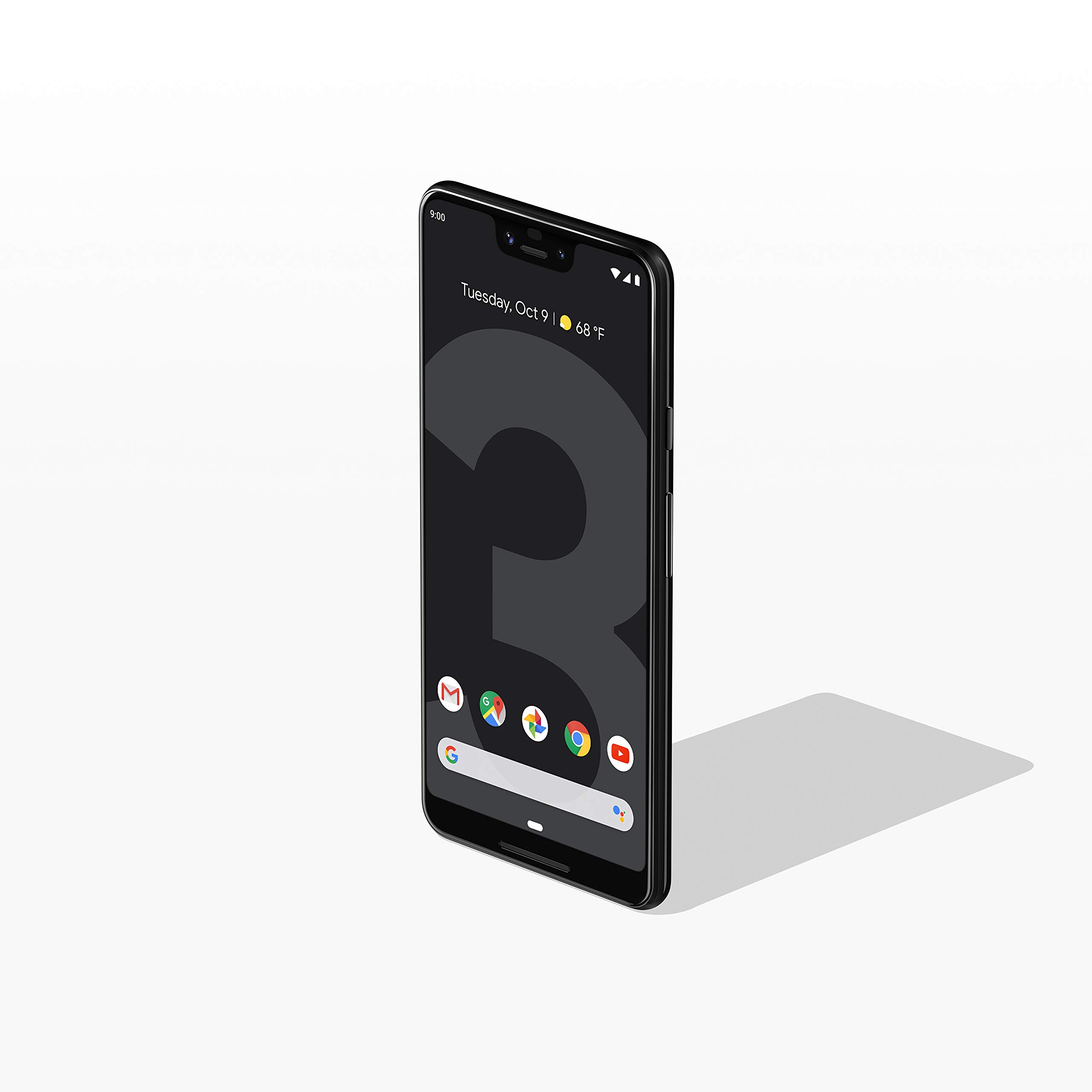 Google Pixel 3 XL 128GB Unlocked Smartphone - Just Black | Premium Android Phone for Photography, Streaming & Business Use