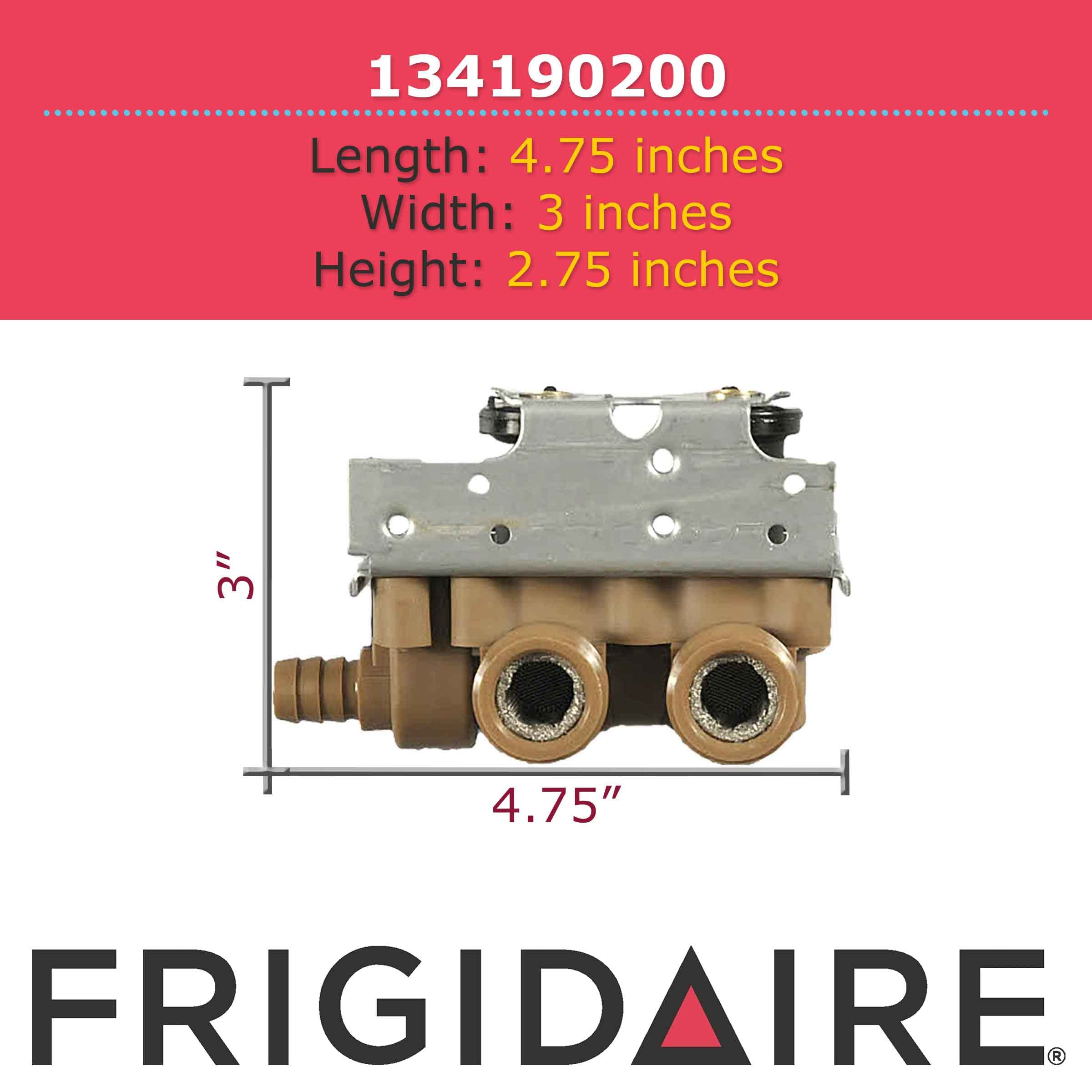 Frigidaire 134190200 Water Inlet Valve Assembly Replacement Part - Compatible with Frigidaire Refrigerators & Freezers - Perfect for DIY Repair & Maintenance