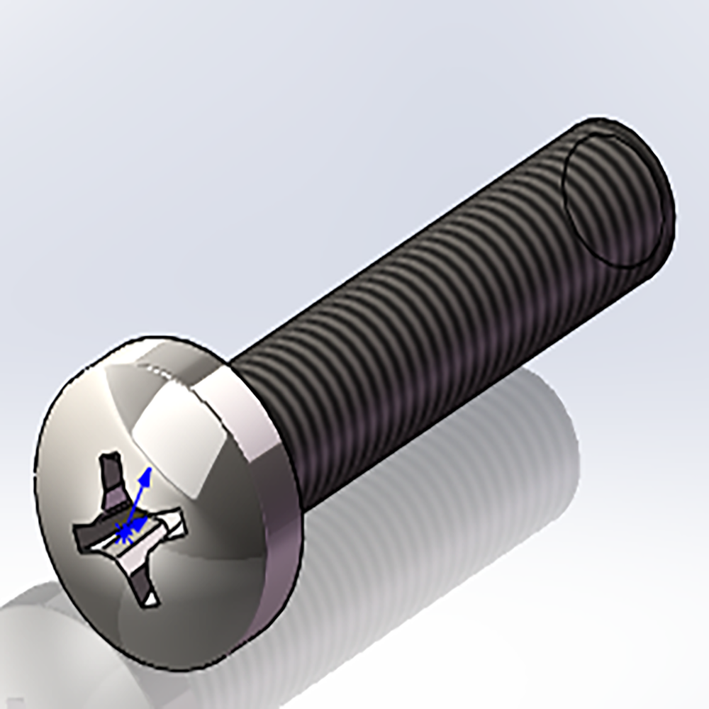 M4x40 Phillips Head Screws SSA22V 82 - Stainless Steel Machine Screws for Electronics, Furniture, and DIY Projects