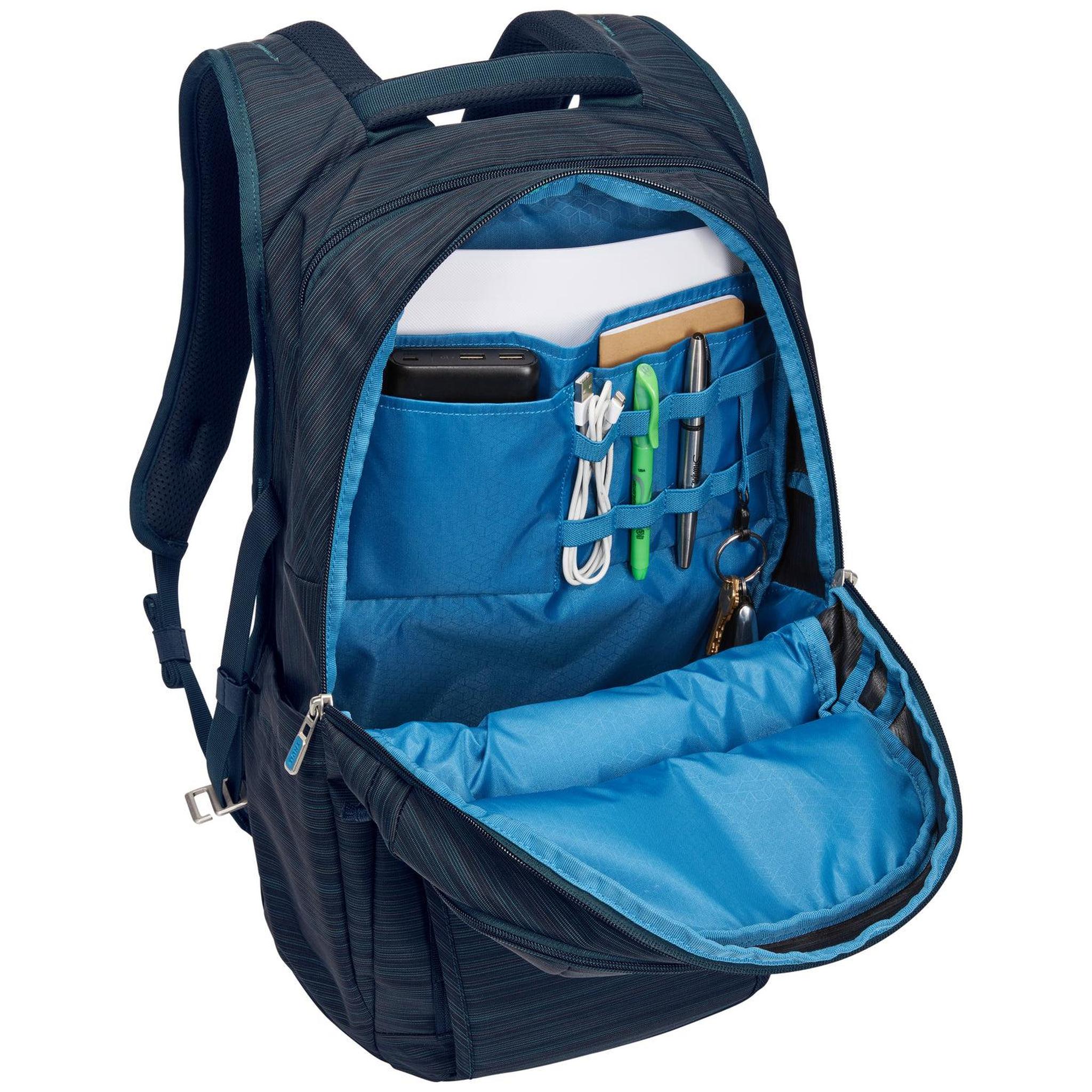 Thule Luggage Construct 28L Backpack - Lightweight Travel Backpack for Men & Women, Water-Resistant Hiking Daypack with Laptop Compartment - Perfect for Commuting, Business Trips & Outdoor Adventures