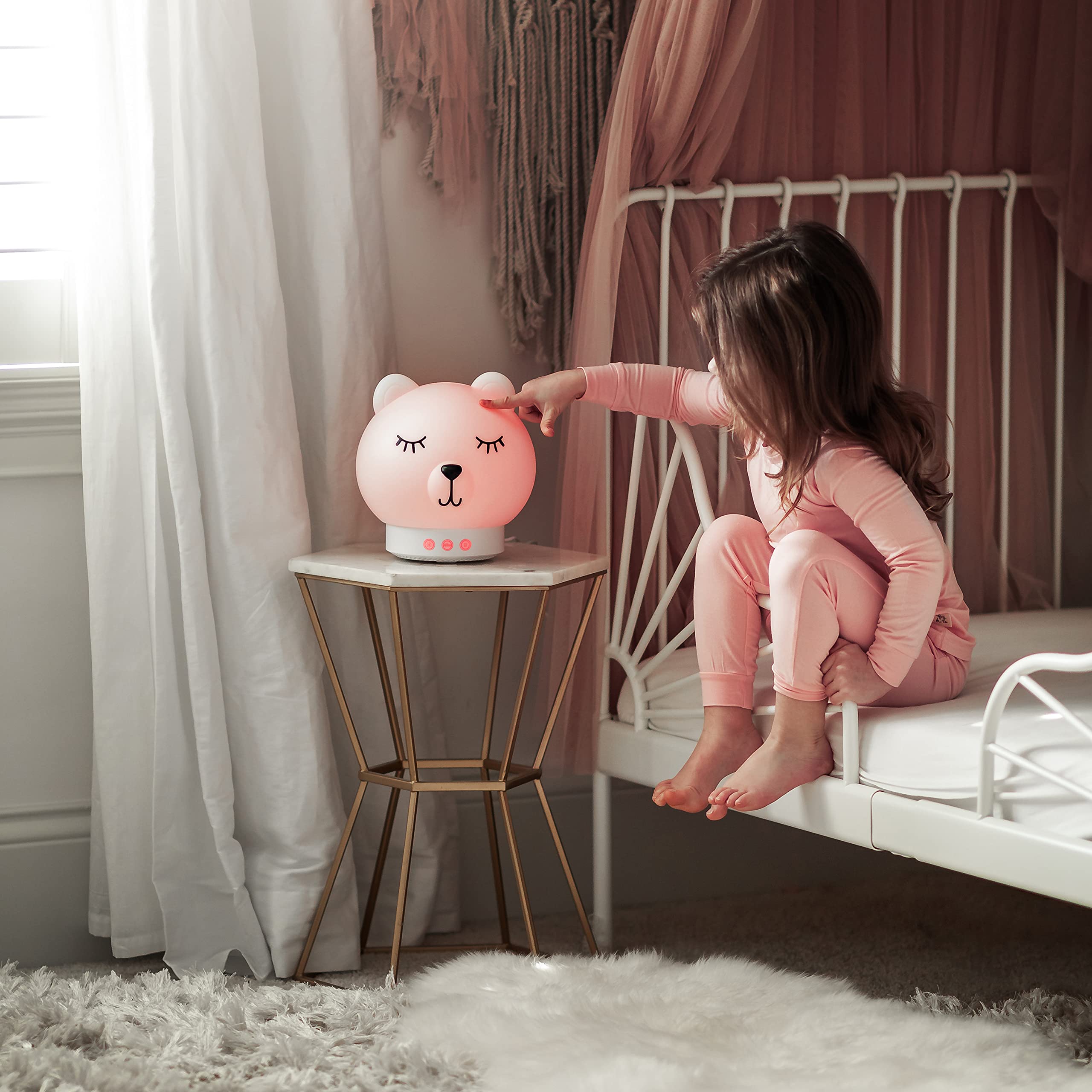 Ingenuity Baby Dream Machine 5-in-1 Nursery Sleep Aid - Cool Mist Humidifier, Night Light, Soothing Sounds & Essential Oil Diffuser for Infants 5 Months to 7 Years | Perfect for Bedtime, Naptime & Nursery Relaxation