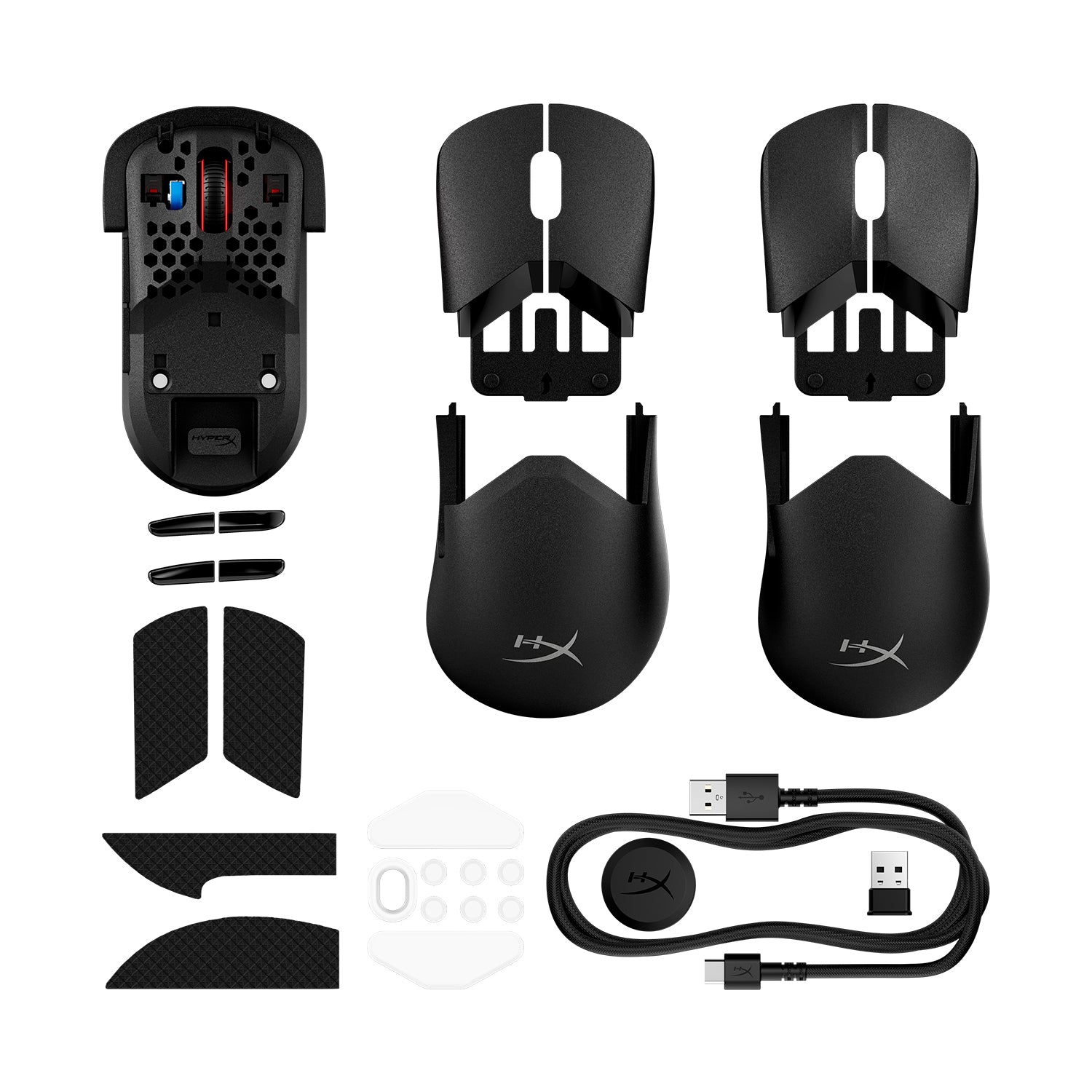 HyperX Pulsefire Saga Pro Wireless Gaming Mouse - RGB, 16000 DPI, Lightweight for PC & Mac - Perfect for FPS, MOBA, and Esports Gaming