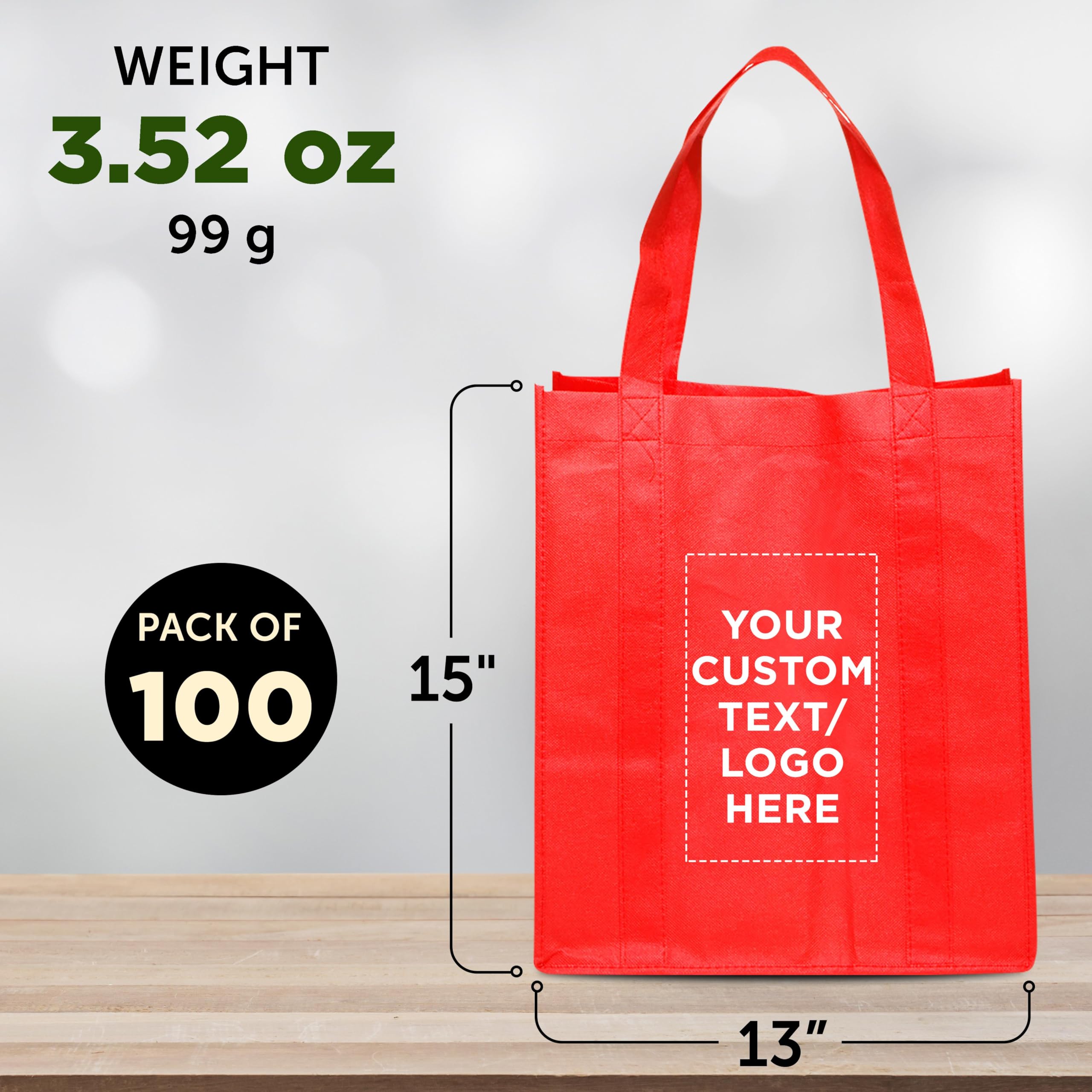 Eco-Friendly Reusable Grocery Tote Bags - Foldable Shopping Bags for Groceries, Farmers Market & Travel | Compact & Durable