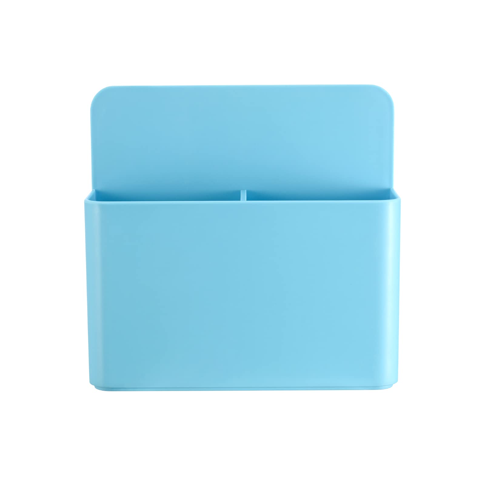 Strong Magnetic Marker Holder - Dry Erase Pen Organizer for Whiteboard Markers, Erasers & More | Perfect for Fridge, Office, Classroom & Locker Organization (Blue)