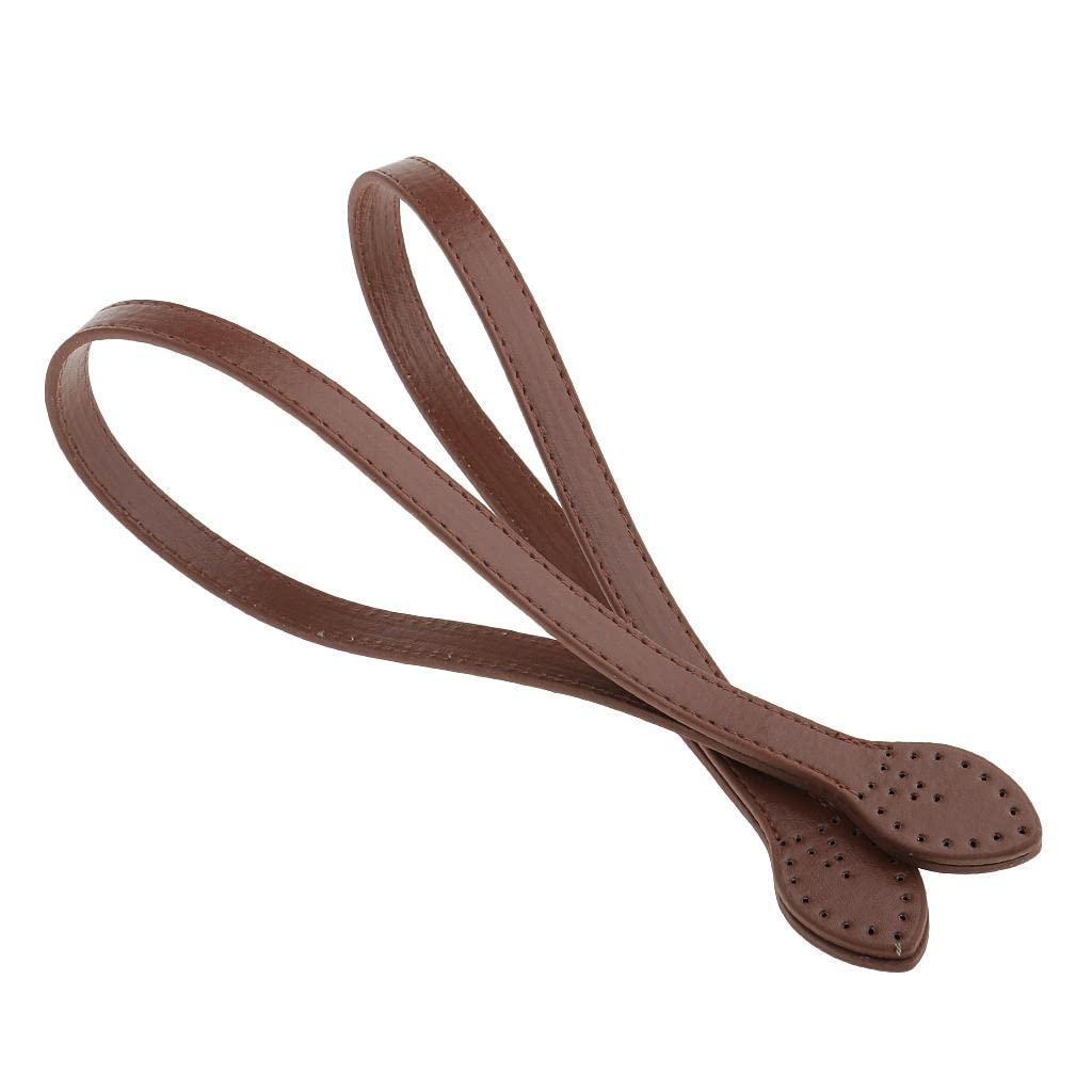 High-Quality Synthetic Leather Bag Handle Replacement - Durable Shoulder Strap for Handbags & Accessories (Brown) | Perfect for DIY Purse Repair, Fashion Upgrades & Everyday Use