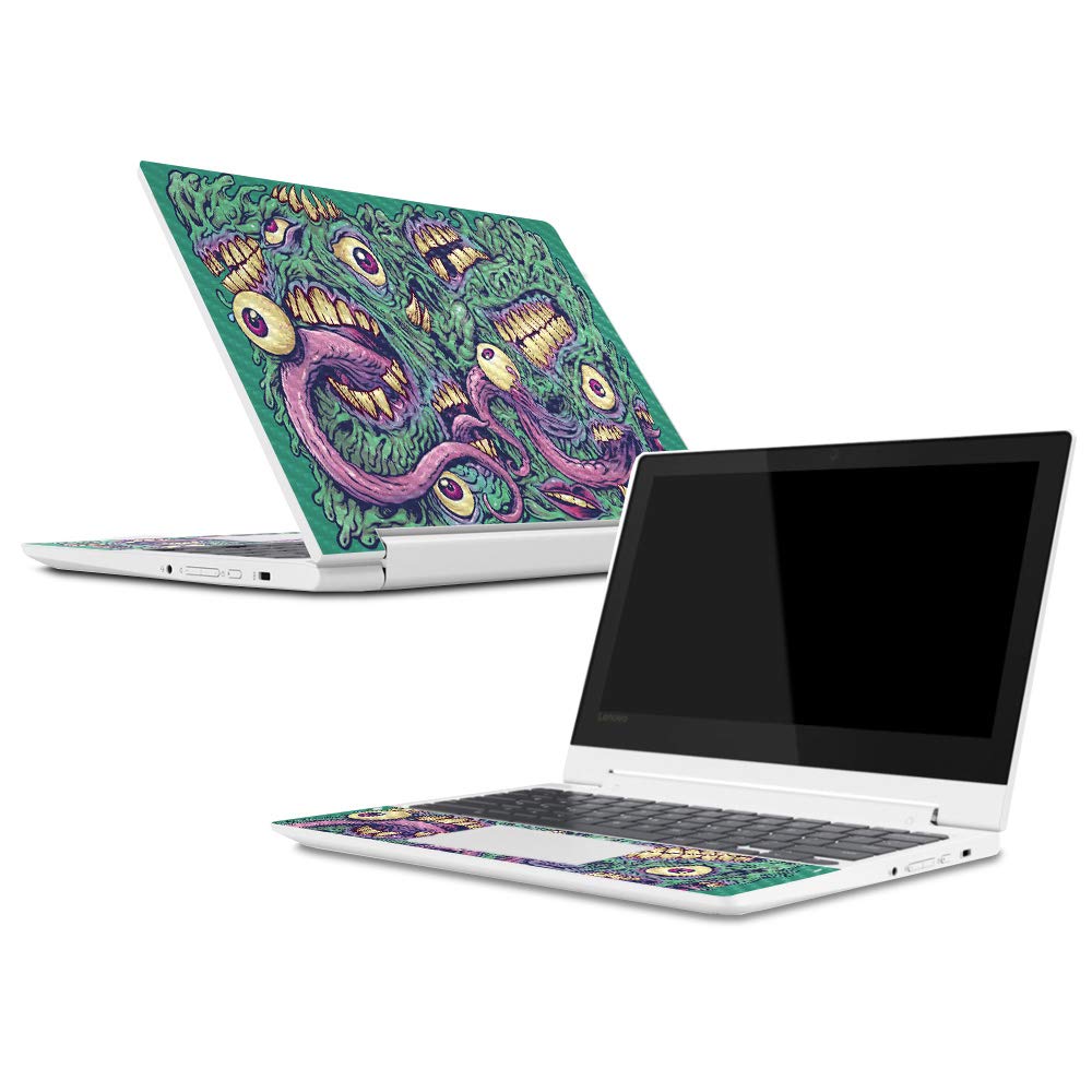 Premium Carbon Fiber Skin for Lenovo Chromebook C330 (2018) - Protective Durable Cover with Textured Finish | Easy to Apply & Remove | Made in USA | Perfect for School, Office & Travel Protection