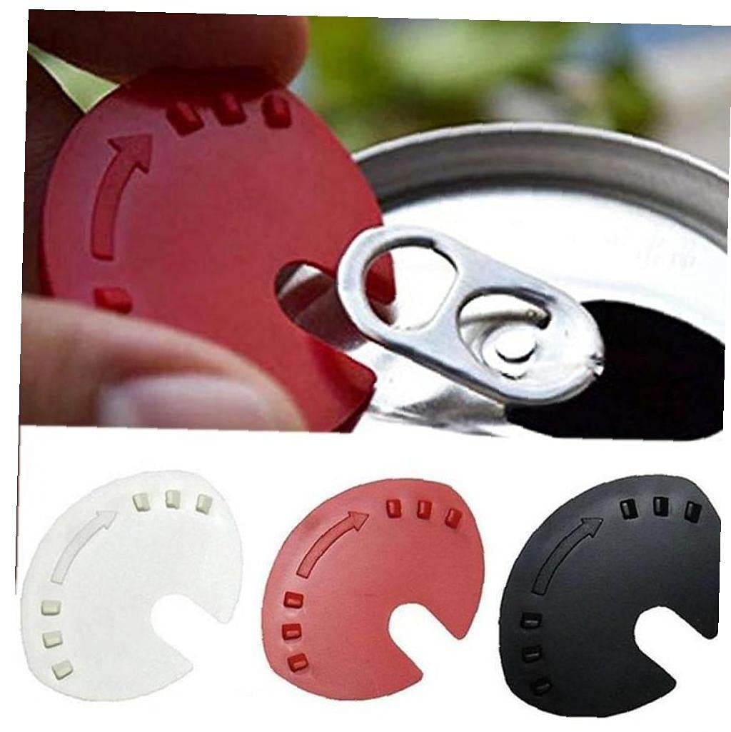 Zonster 5-Pack Reusable Beer Can Covers - Leak-Proof Beverage Can Sealer Lids for Soda, Beer & Drinks - Perfect for Parties, Camping & Outdoor Activities