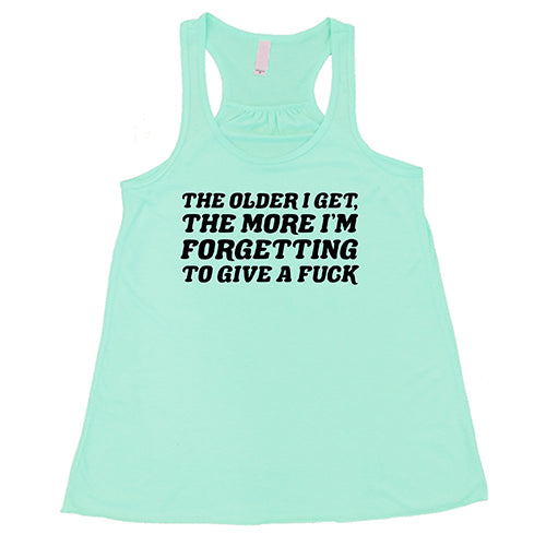 Funny Sarcastic T-Shirt - The Older I Get The More I Forget To Care - Trendy Graphic Tee for Men & Women - Perfect for Casual Wear, Parties & Gifts