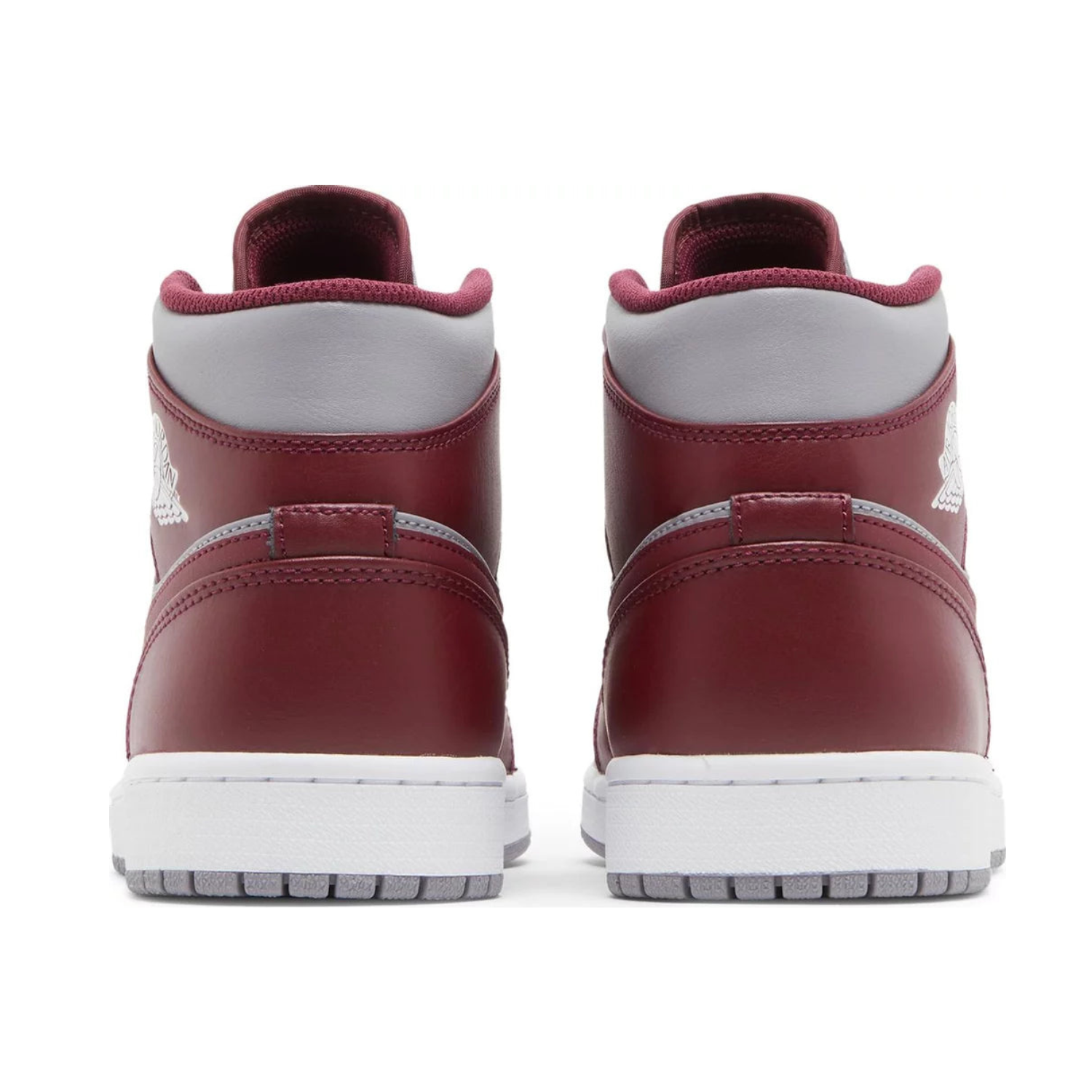 Air Jordan 1 Mid Cherrywood Red Sneakers - Men's Basketball Shoes for Casual Wear & Street Style Fashion - Perfect for Sports, Gym, and Everyday Outfits