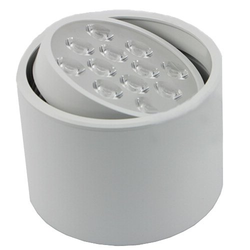 12W LED Recessed Ceiling Light Fixture - Dimmable Downlight, Warm White & Cool White Options - Perfect for Living Room, Bedroom, Kitchen, and Office Lighting