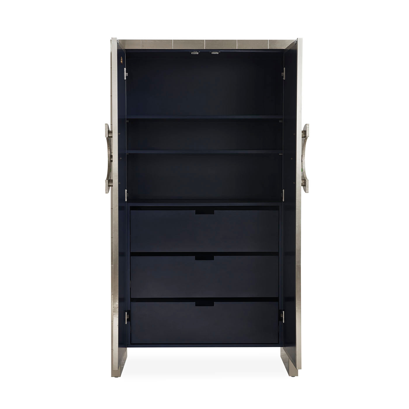 Talitha Armoire - Elegant Wooden Wardrobe with Mirror for Bedroom & Closet Organization | Perfect for Home, Apartment, and Dorm Room Storage