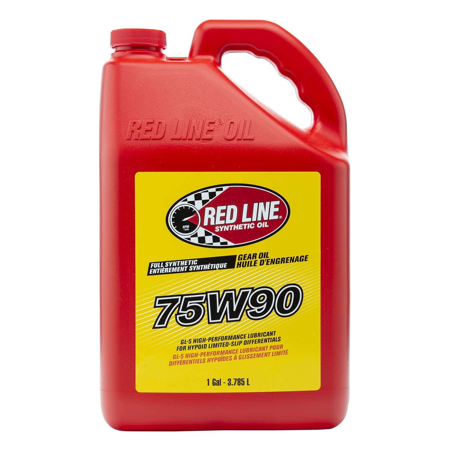 Red Line 57905 75W90 GL-5 Synthetic Gear Oil - 1 Gallon for Hypoid & Limited Slip Differentials | High-Performance Lubricant for Trucks, SUVs & Off-Road Vehicles