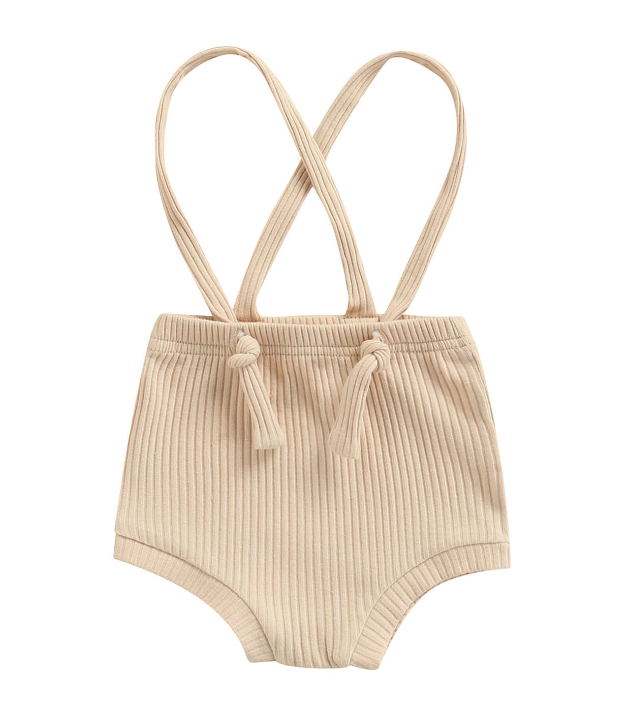 Newborn Baby Boy & Girl Romper - Unisex Suspender Overalls & Tops for Summer Outfits | Soft Cotton Infant Clothes for Playtime, Photos & Daily Wear