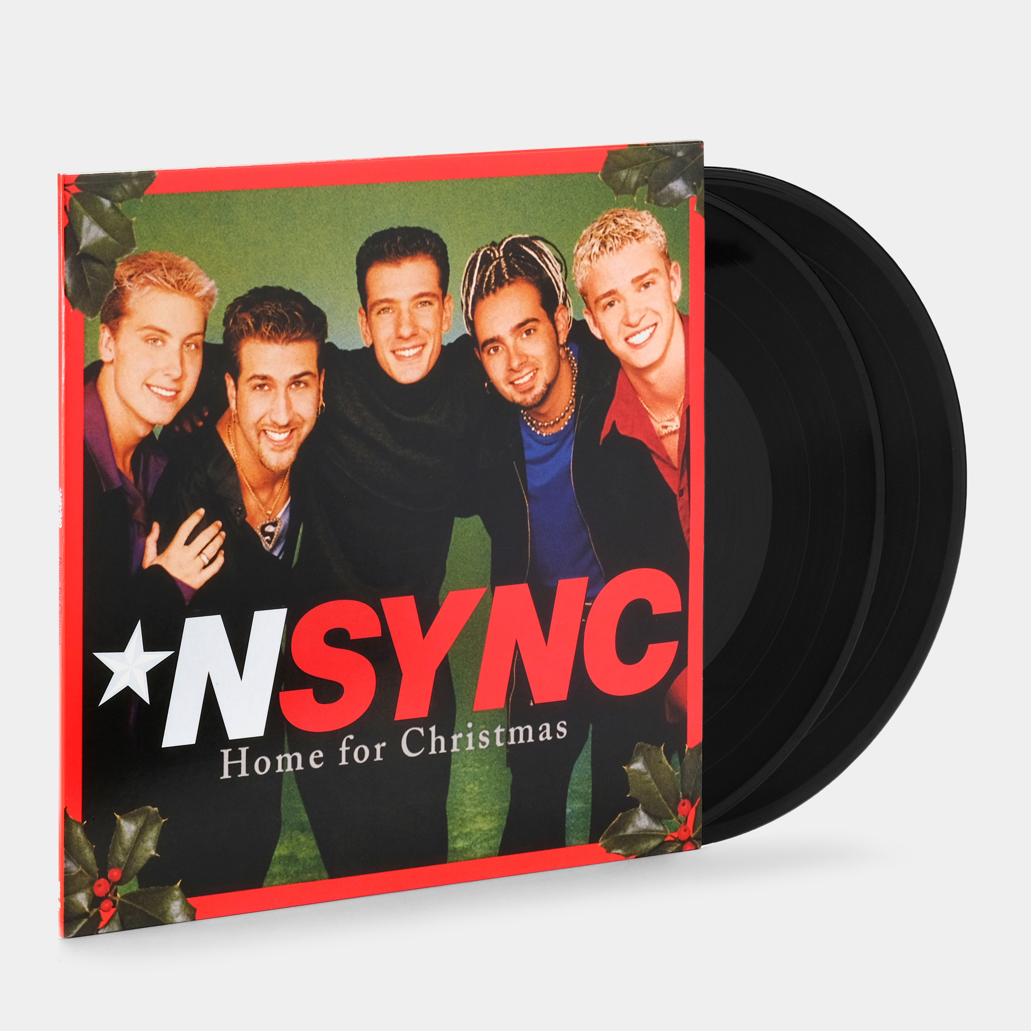 *NSYNC Home For Christmas 2xLP Vinyl Record (25th Anniversary Edition) - Limited Edition Holiday Music for Christmas Decorations & Gift Giving
