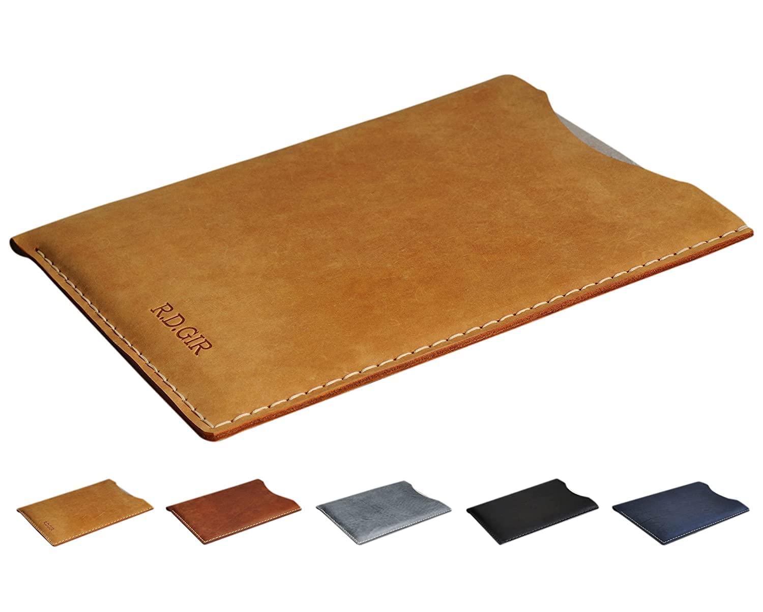 Handmade Vintage Leather iPad Case - Personalized Cover for iPad Pro/Air/Mini - Durable & Stylish Protection for Work, Travel & Daily Use