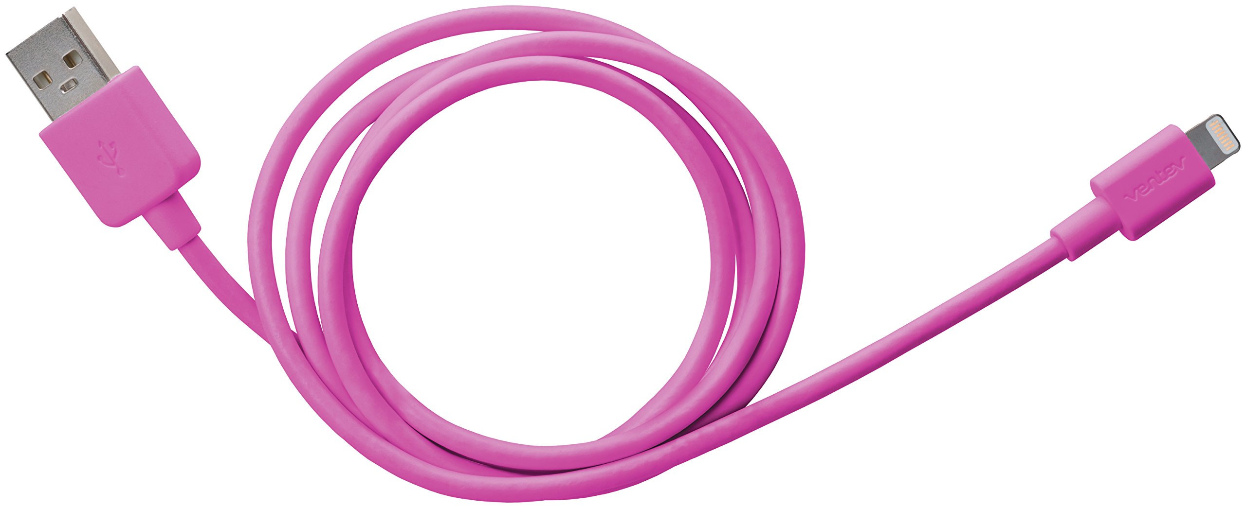Apple MFi Certified Lightning Cable 1M (3.3ft) - Pink Fast Charging USB Cable for iPhone 14/13/12/11/X/8/7 & More - Perfect for Home, Office, Car Charging & Data Sync