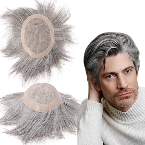 1B Mixed 70% White Hair